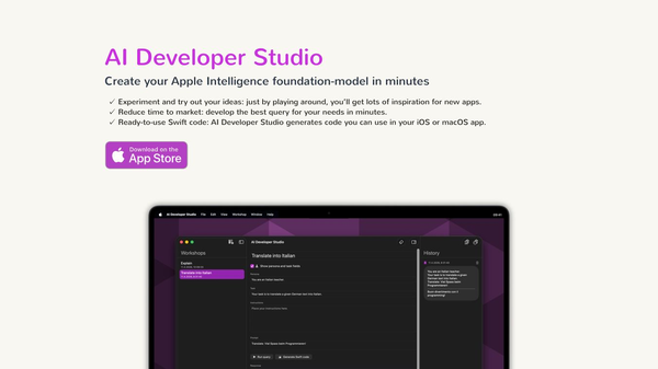 AI Developer Studio