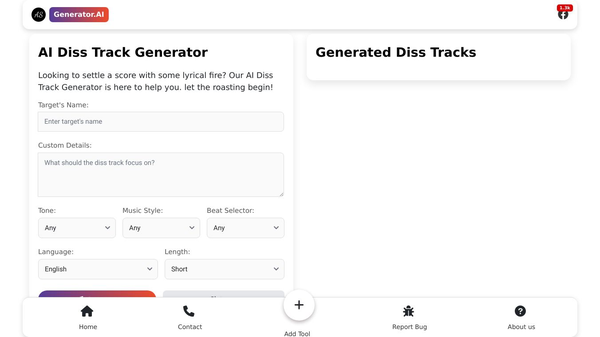 AI Diss Track Generator (AI)