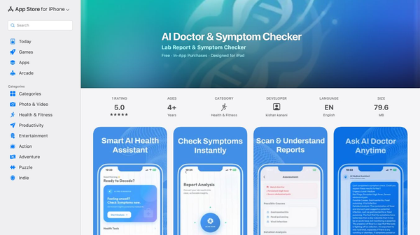 AI Doctor Instant AI Symptom Checker