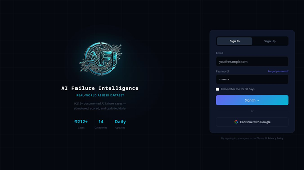 AI Failure Intelligence
