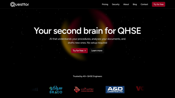 AI for Quality, Health, Safety, Enviro