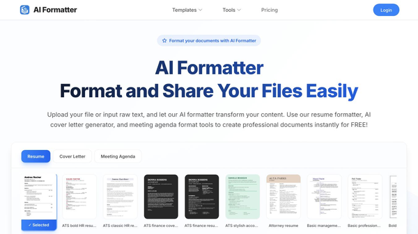 AI Formatter