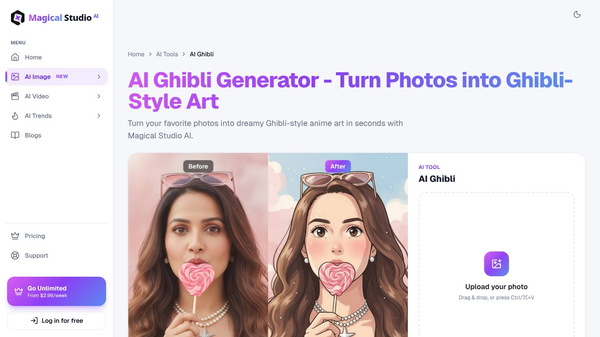 AI Ghibli Generator