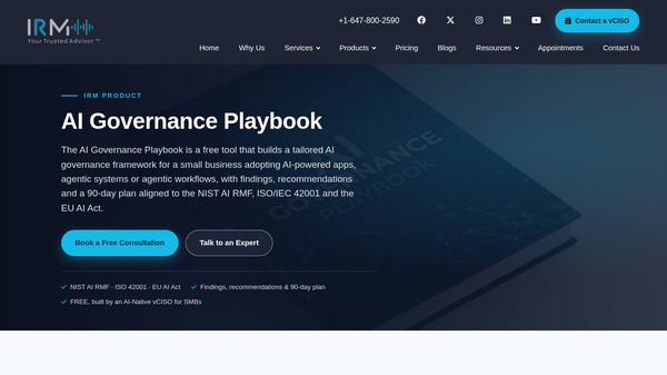 AI Governance Playbook