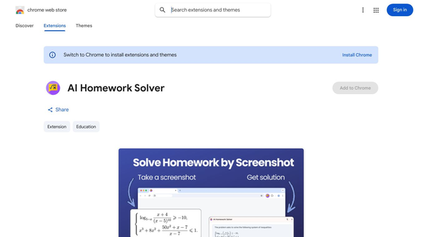 AI Homework Solver