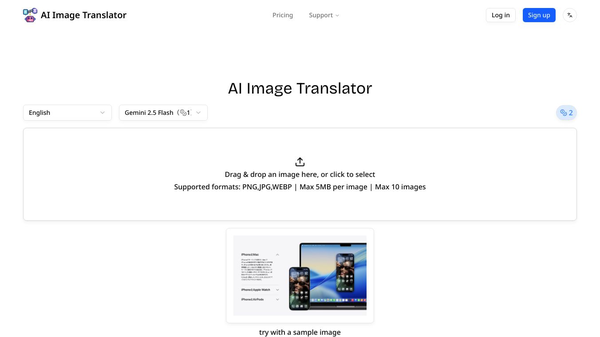 AI Image Translator