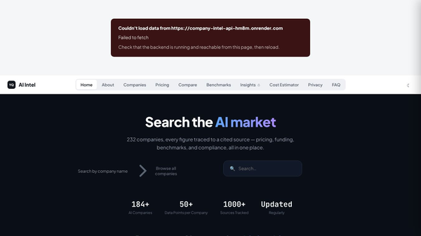 AI Intel - Research & Compare AI Tools