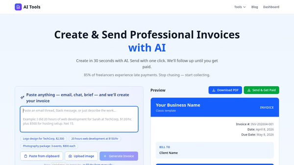 AI Invoice Maker