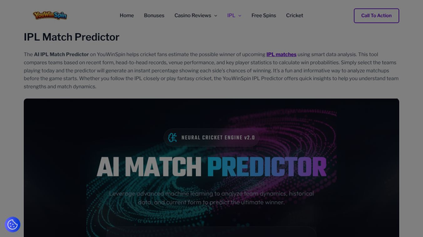 AI IPL Match Predictor