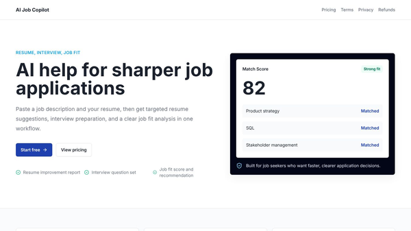 AI Job Copilot