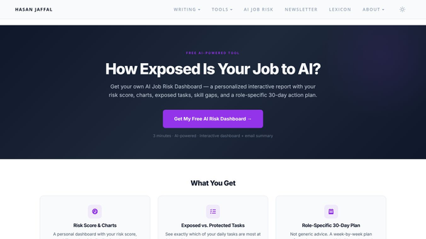 AI Job Risk Analyzer