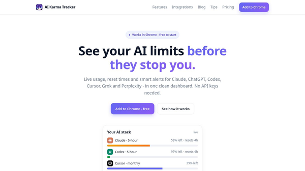 AI Karma Tracker