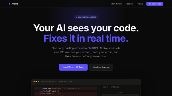 AI Live Assistant