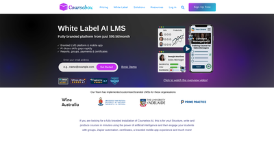 AI LMS by Coursebox