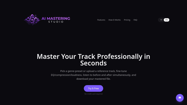 AI Mastering Studio