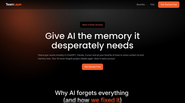 AI Memory Layer for ChatGPT and Claude.