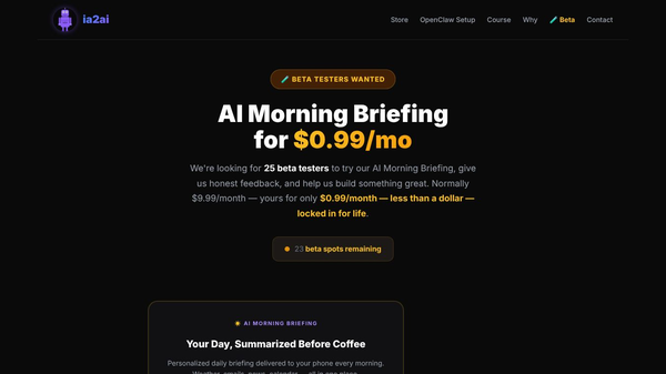 AI Morning Briefing