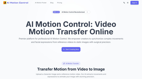 AI Motion Control