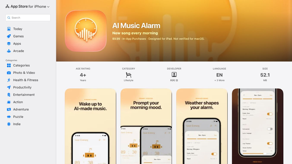 AI Music Alarm