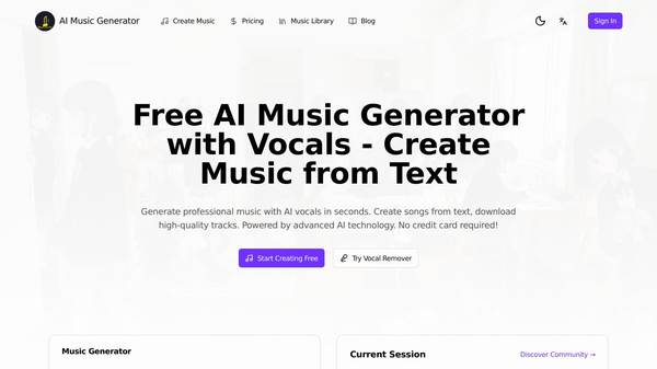 AI Music Generator Create Music with AI