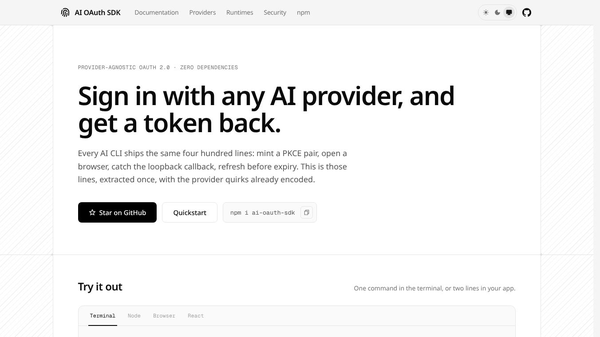 AI OAuth SDK