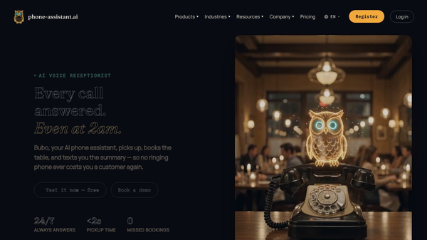 AI Phone Assistant - Bubo