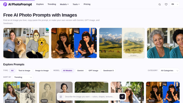 AI PhotoPrompt