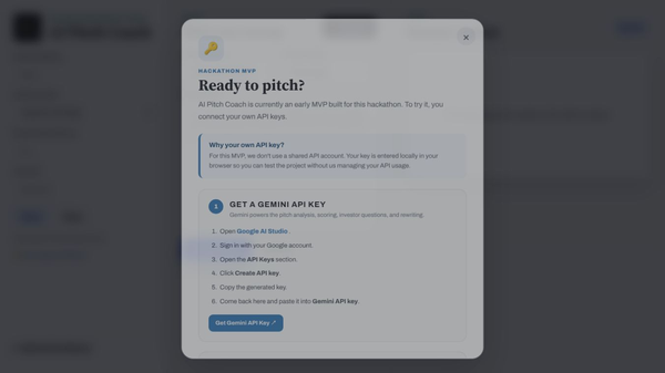 AI Pitch Coach