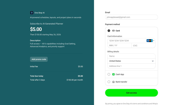 AI planner