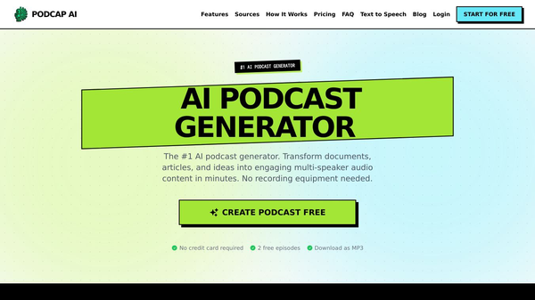 AI Podcast Generator