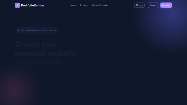 AI Portfolio Builder