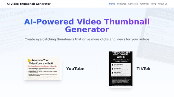 AI-Powered Cover Generator for Creators