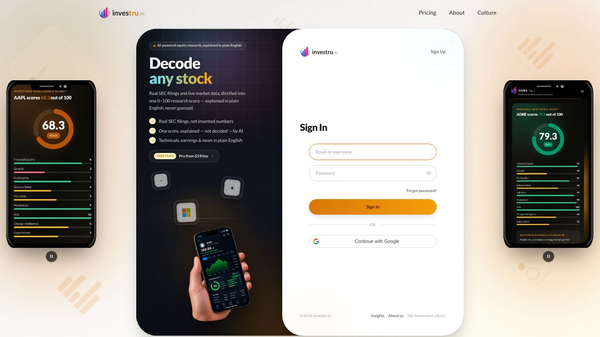 AI-powered equity research assistant