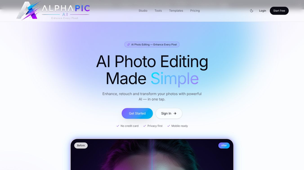 AI-powered photo Enhancement made GREAT