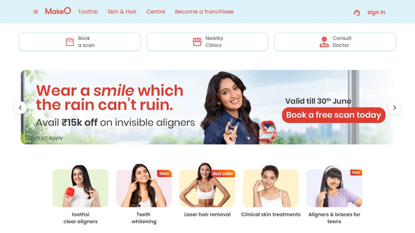 AI-Powered Smile & Skin Scan With MakeO