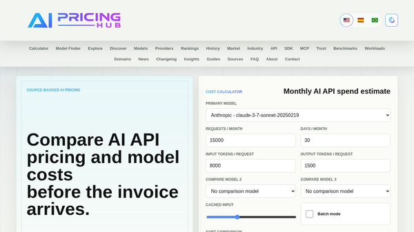 AI Pricing Hub