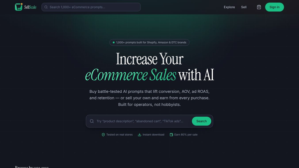 AI Prompt Marketplace