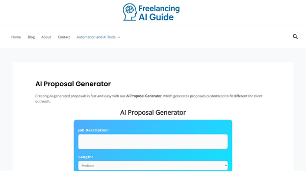 AI Proposal Generator