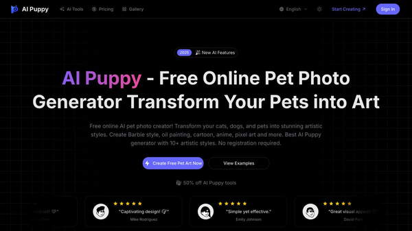 AI Puppy - AI Pet Photo Generator
