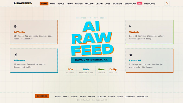 AI Raw Feed