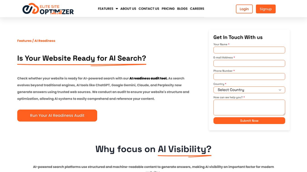 AI Readiness Audit by Elitesiteoptimizer