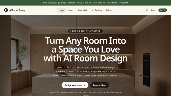 AI Room Design