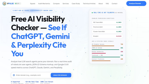 AI search optimizer tool