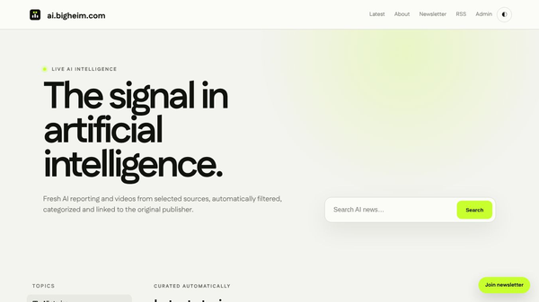 AI Signal