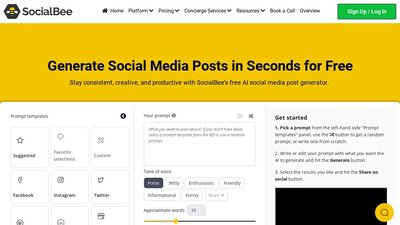 AI Social Post Generator