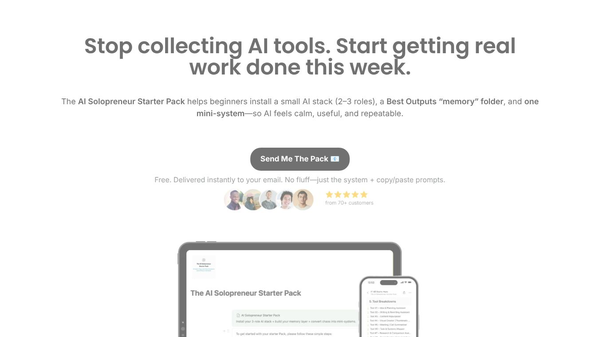 AI Solopreneur Starter Pack