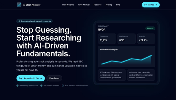 AI Stock Analyzer