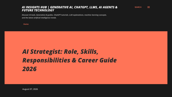 AI Strategist Guide 2026