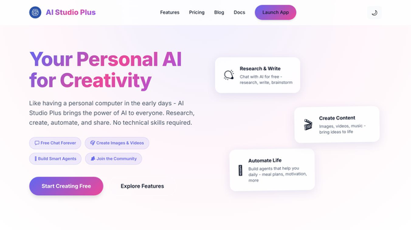 AI Studio Plus
