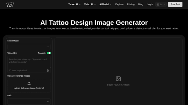 ai tattoo design generator
